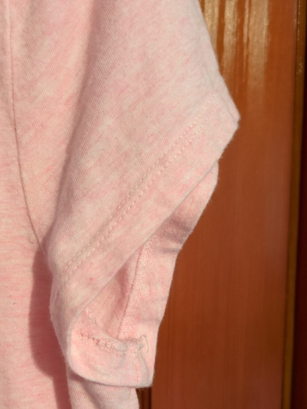 Tommy Hilfiger Pink Ruffle Henley Top - Picture 4 of 7